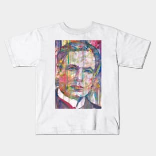 RUBEN DARIO watercolor portrait Kids T-Shirt